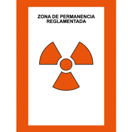 Señal de Zona de permanencia reglamentada