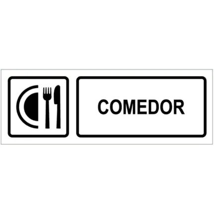 Señal / Cartel de Comedor