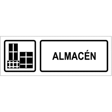 Señal / Cartel de Almacén