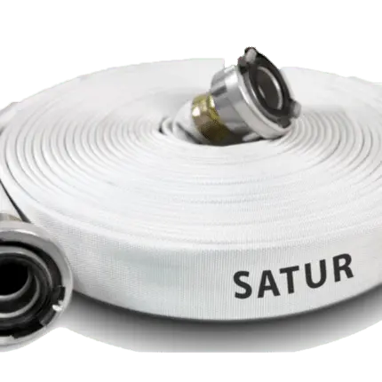 Manguera incendios SATUR plana