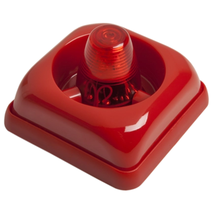 Sirena interior de incendios con flash. SIR24F