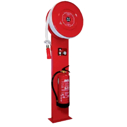 BIE sobre soporte fijación al suelo SPB25