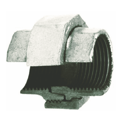 Tuerca unión hembra / hembra junta cónica