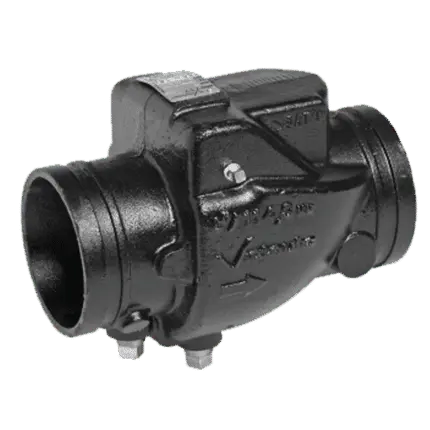 Válvula de retención ranurada