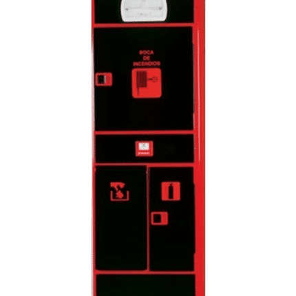 Ahynoa Services Column + Extinguisher Wardrobe + Alarm Pushbutton