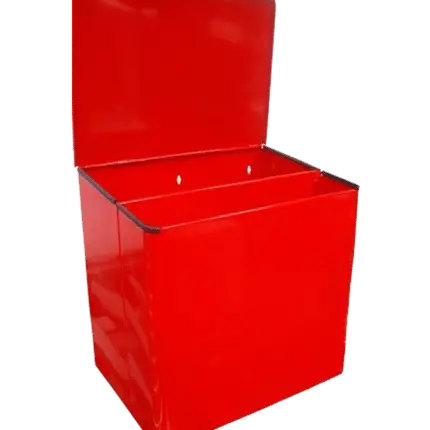 Papelera / Cotonera doble compartimento con pala