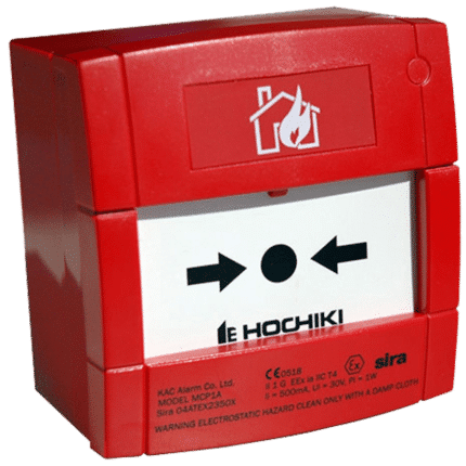 Pulsador de alarma intrínsecamente seguro CCP-E-IS