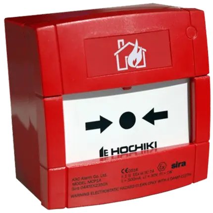 Pulsador de alarma intrínsecamente seguro CCP-E-IS