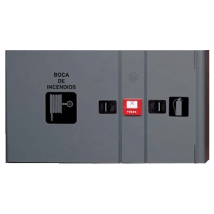 BIE + Armario de extintor + Pulsador. AHYNOA3H