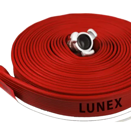 Manguera incendios LUNEX caucho plana