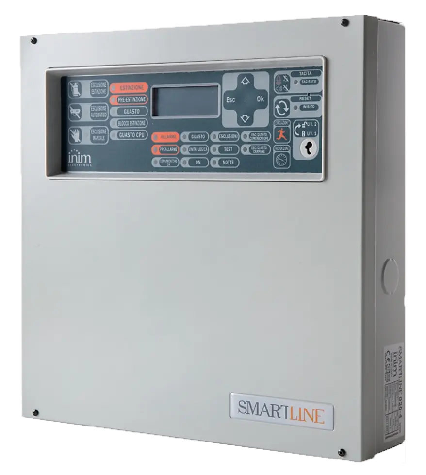 smartline Central de extinción 4 zonas Smartline